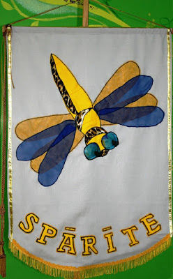 karogs ar bērnudārza spārīti